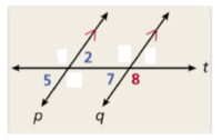 transversal de rectas paralelas - Grado 7 - Quizizz