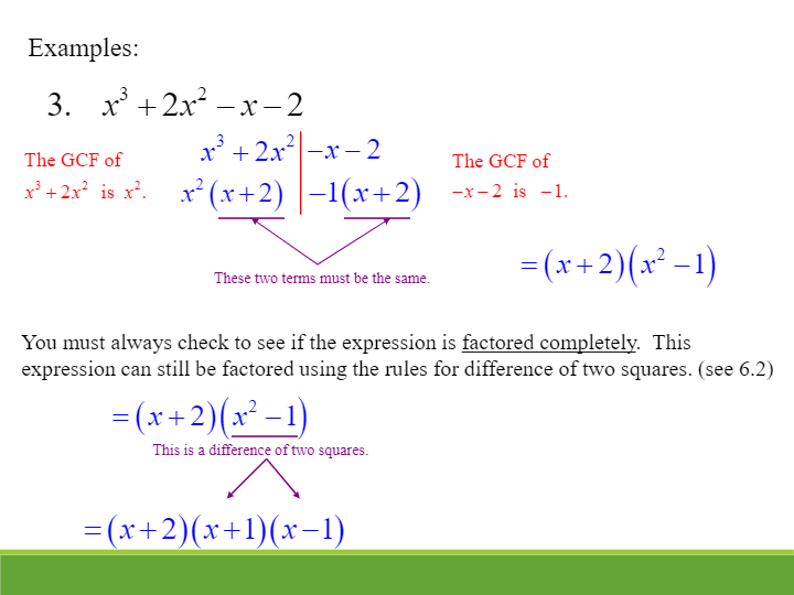 Factoring by Grouping | Mathematics - Quizizz