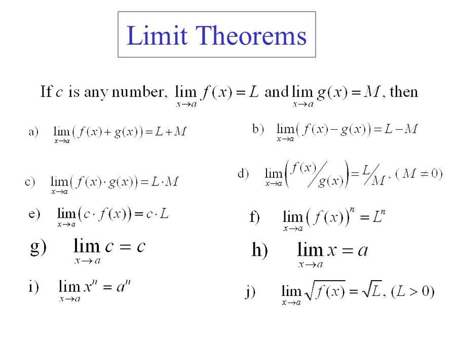 Limit Theorems | 51 plays | Quizizz