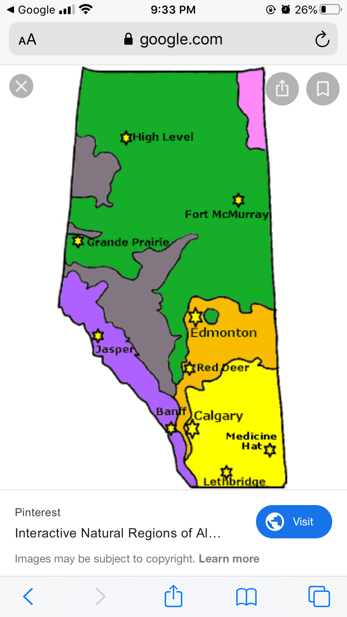 Natural Regions of Alberta Final Quiz 153 plays Quizizz