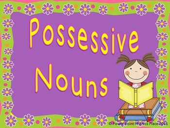 possesive nouns | 2.1K plays | Quizizz