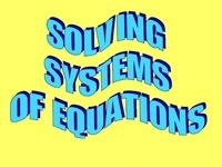 System of Equations and Quadratic Flashcards - Quizizz