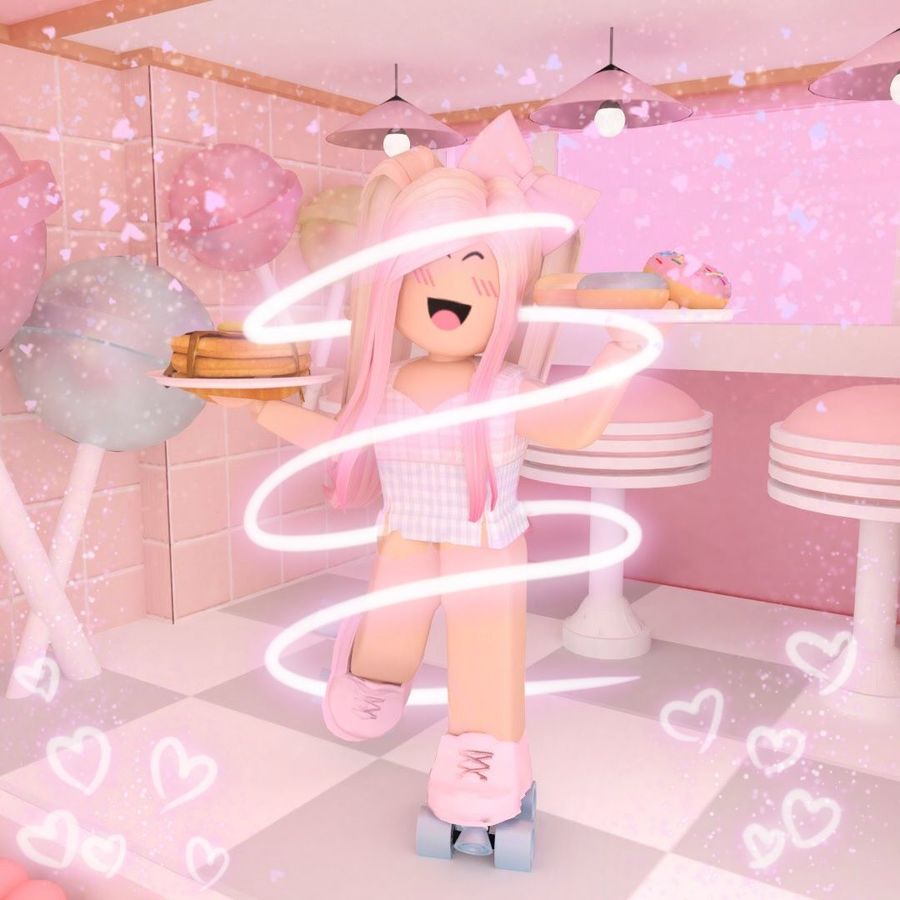 Pink Cute Aesthetic Roblox Logo - Aesthetic Roblox App Icon Png,Roblox  Admin Icon - free transparent png images 