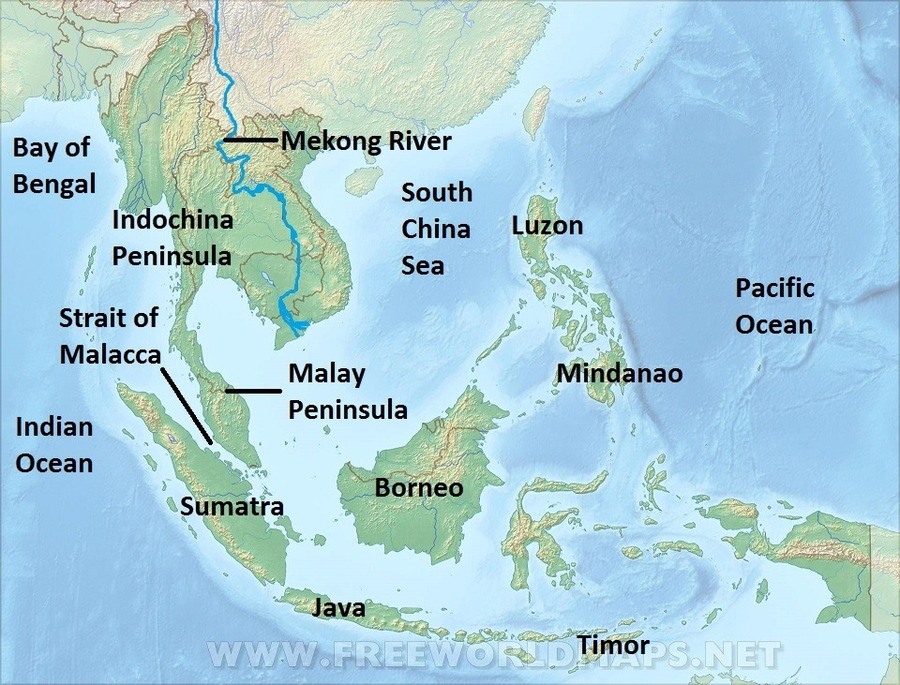 Physical Geography of Southeast Asia | Geography - Quizizz