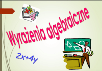 Wyrażenia i równania Fiszki - Quizizz