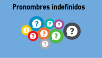 Pronombres indefinidos - Grado 9 - Quizizz