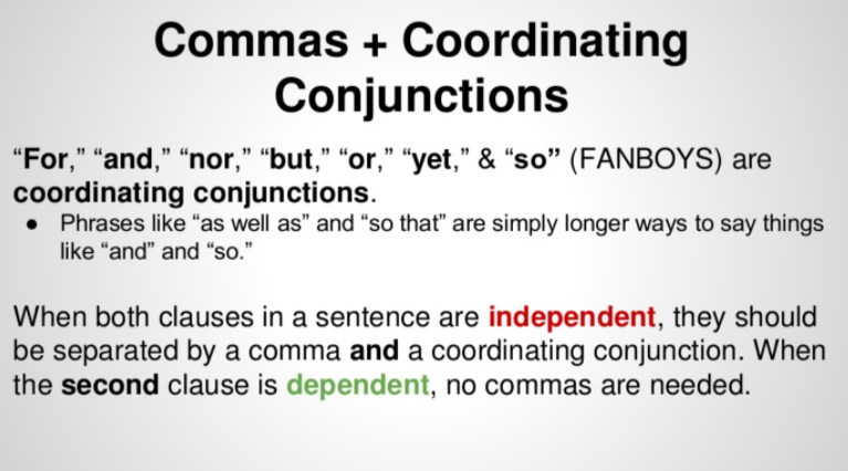 Commas, Colons And Semicolons | English - Quizizz