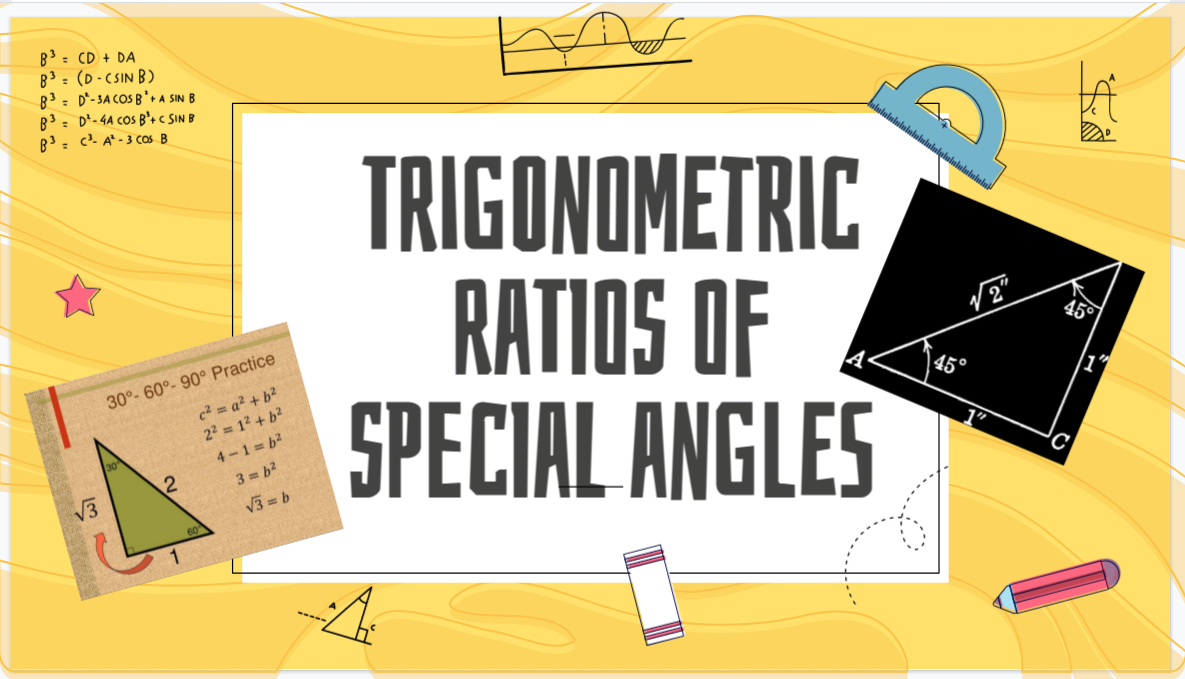trigonometric ratios sin cos tan csc sec and cot Flashcards - Quizizz