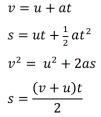 SUVAT Equations | Physics Quiz - Quizizz