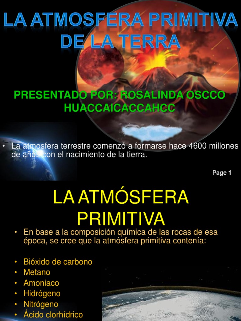 Elementos Y Compuestos Químicos De La Atmósfera Primitiva Quizizz 5454