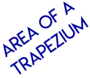 Area of a trapezium