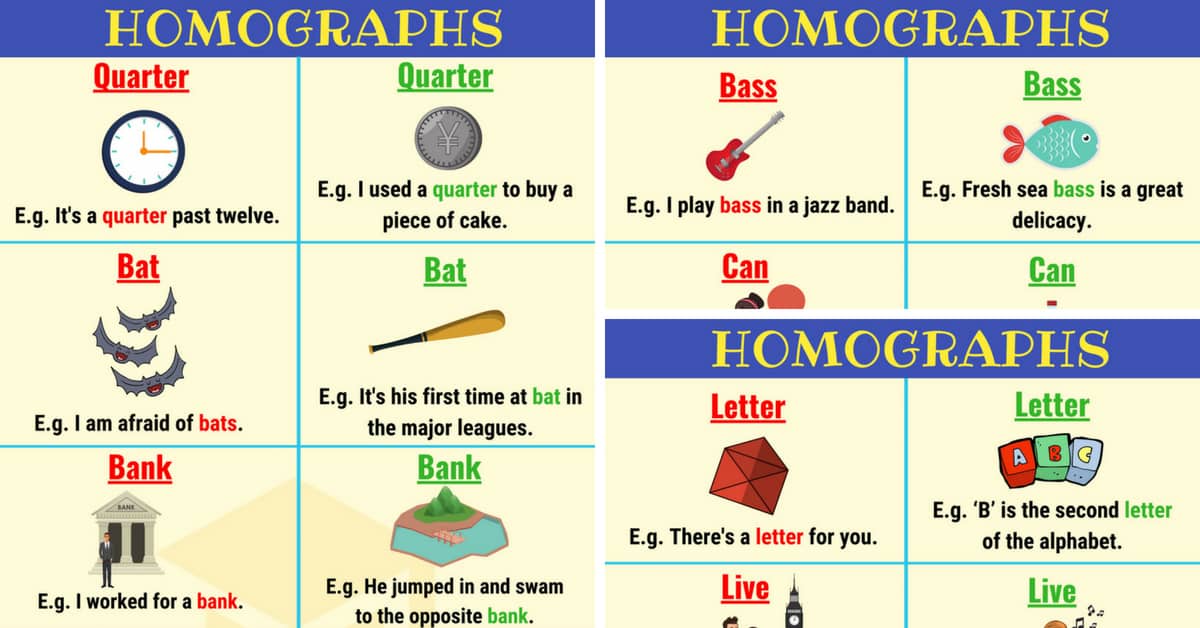 Homographs