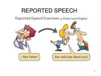 reported speech grammar quiz