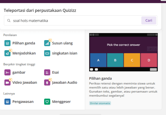 Untitled Pertanyaan & Jawaban Untuk Kuis Dan Lembar Soal - Quizizz