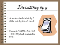 Divisibility Rules - Class 3 - Quizizz