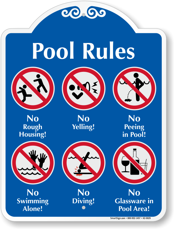 Swimming Pool Rules | 897 plays | Quizizz