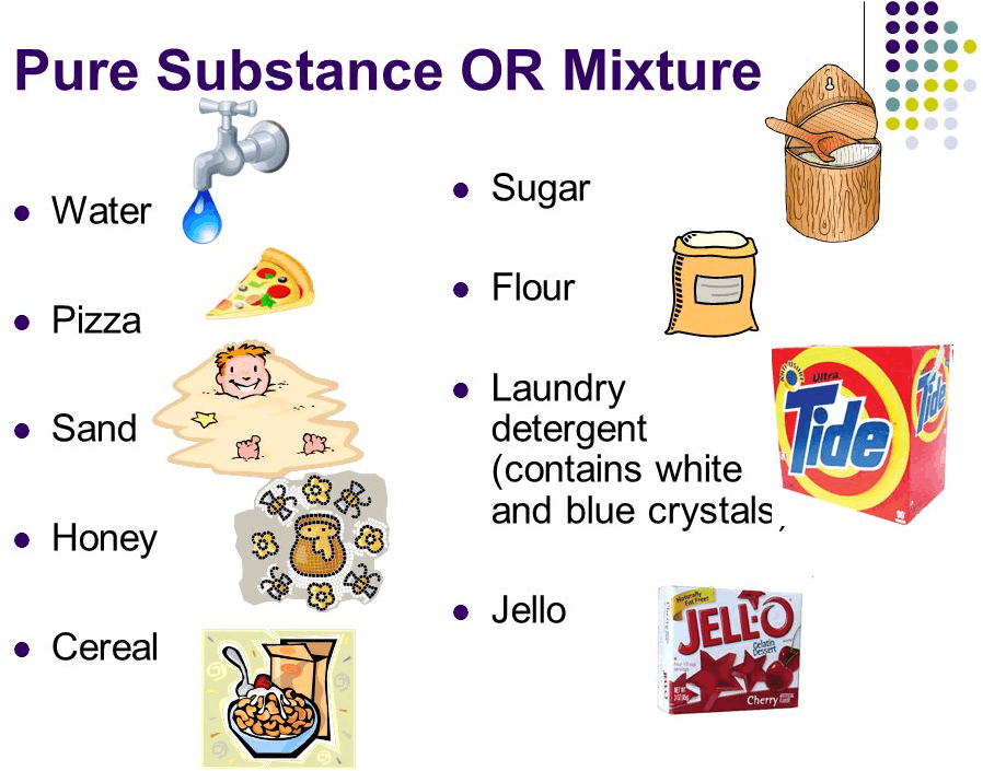 Examples Of Pure Substances