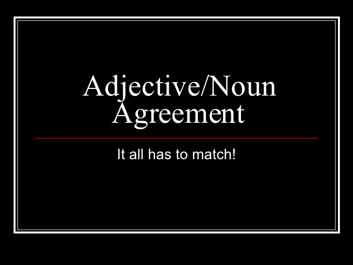 noun-adjective-agreement-spanish-quiz-quizizz