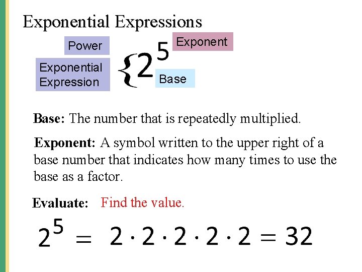 Simplifying Exponential Expressions