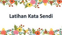 Permainan kata-kata - Kelas 5 - Kuis