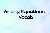 Writing Equations - Year 6 - Quizizz