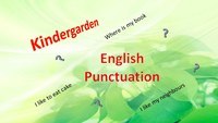 Punctuation - "full stop" or "question mark"