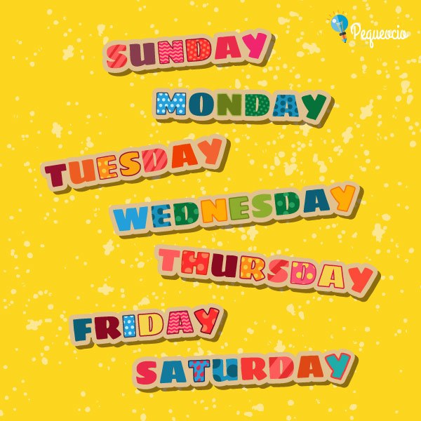 Days of the week | 567 jugadas | Quizizz