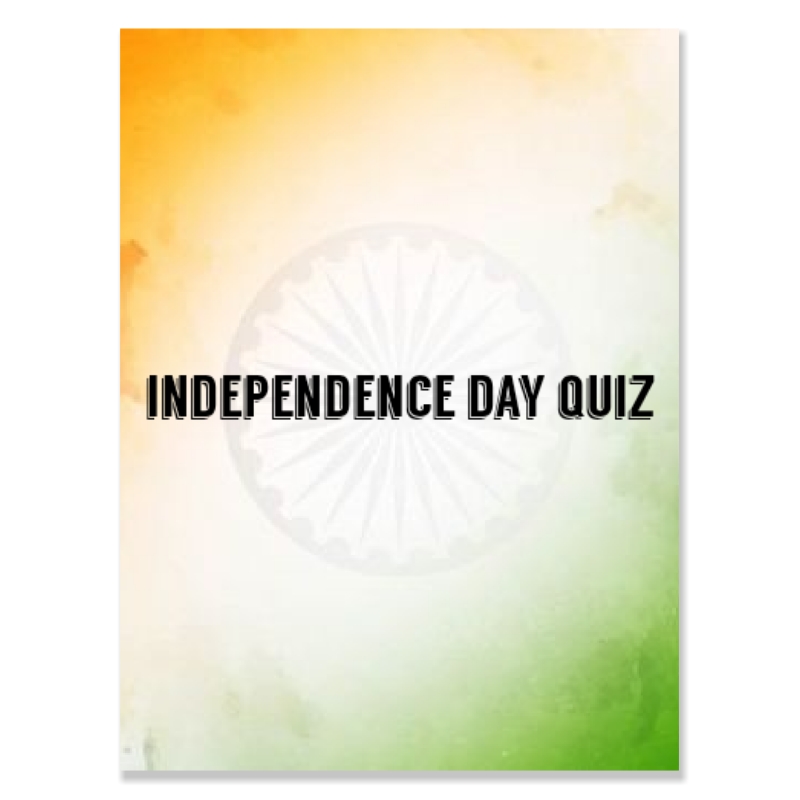 Quiz on independence day Quizizz