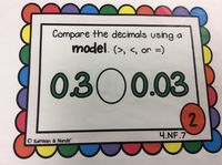 Comparing Decimals - Year 4 - Quizizz