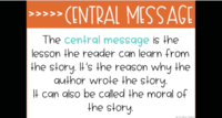 Central Message - Class 3 - Quizizz