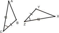 triangulos congruentes sss sas y asa - Grado 8 - Quizizz