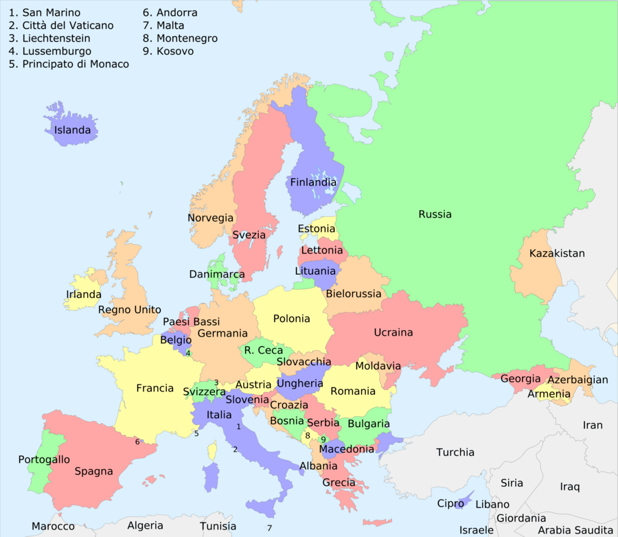 Stati Europei | Quizizz