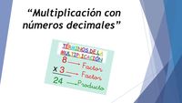 División de decimales - Grado 8 - Quizizz