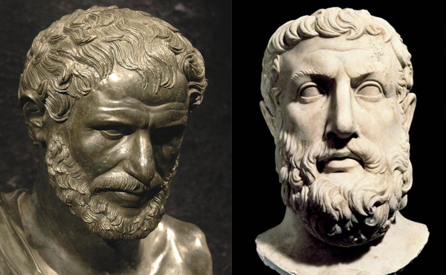 Heraclitus and Parmenides