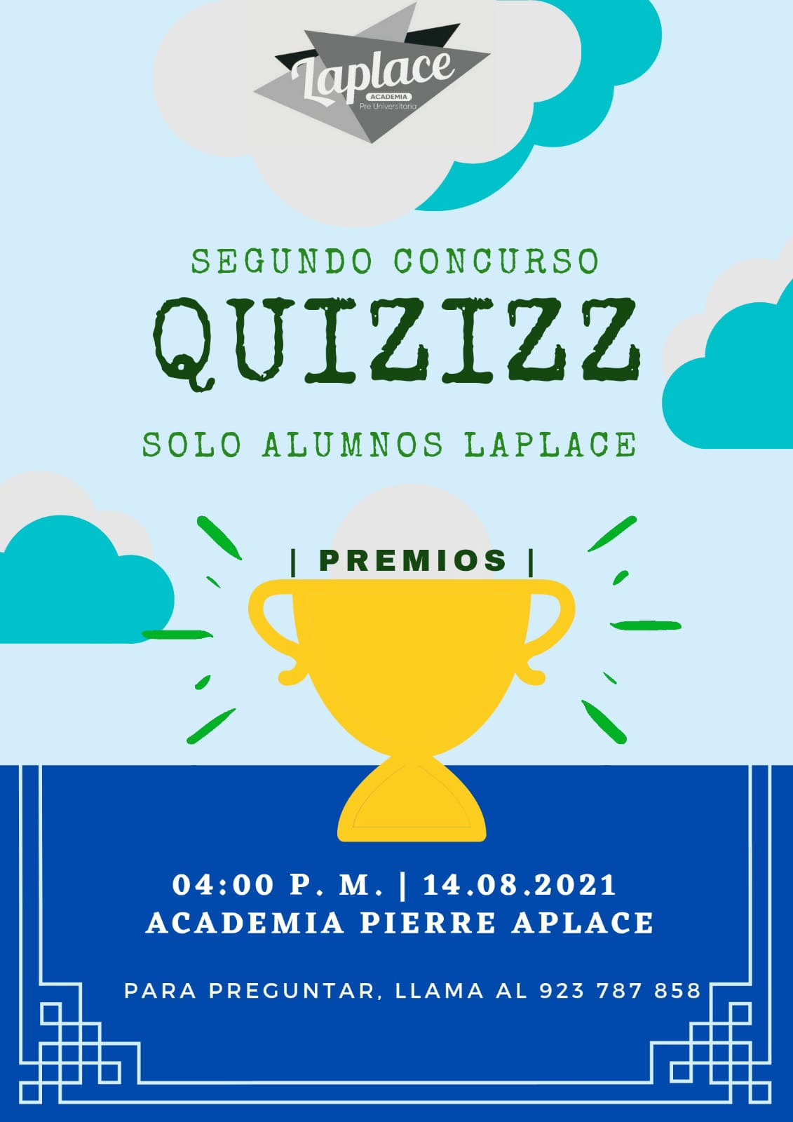 transformacja Laplace’a - Klasa 8 - Quiz