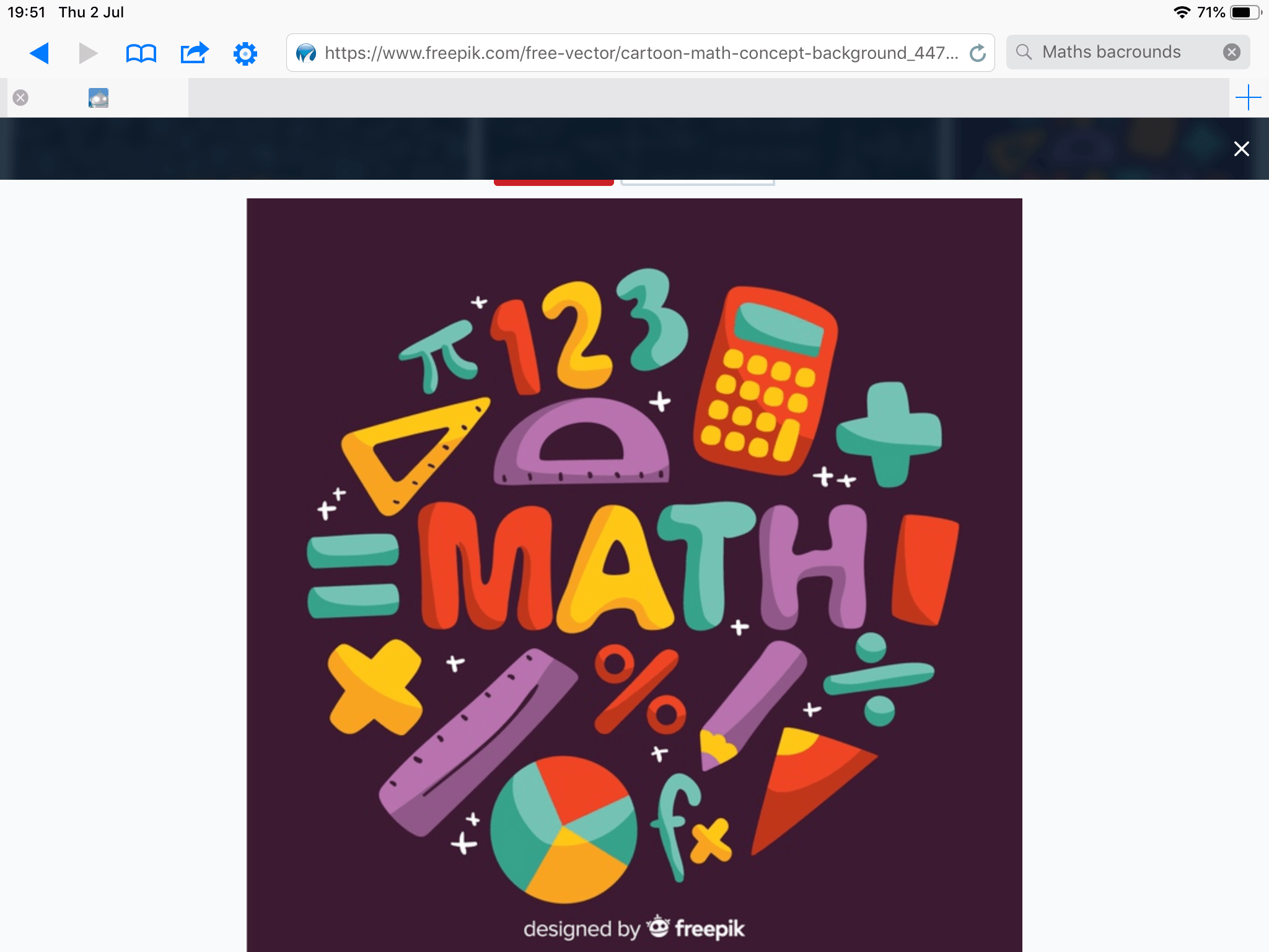 math backgrounds for web pages