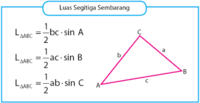 Luas Segitiga - Kelas 12 - Kuis