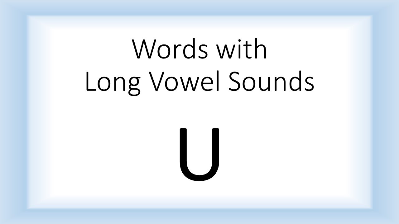 Long U words | Vocabulary - Quizizz