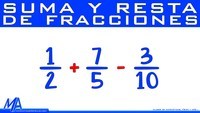 Sumar fracciones - Grado 7 - Quizizz