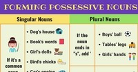 Plural Possessives - Year 6 - Quizizz