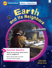 Earth and its Neighbors Comprehension