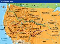 California Gold Rush and The Oregon Trail