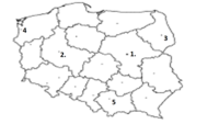 Geografia VII-Kartkówka z województw i stolic