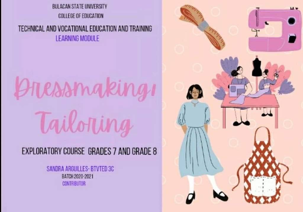 Grade 7/8-TLE-DRESSMAKING/TAILORING | Other - Quizizz