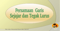 Garis Paralel dan Tegak Lurus - Kelas 8 - Kuis