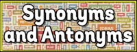 Synonimy i antonimy - Klasa 3 - Quiz
