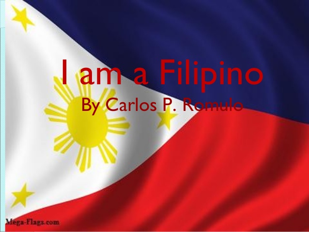 i am a filipino