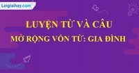 Gia đình thực tế - Lớp 3 - Quizizz