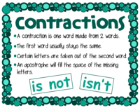 Contractions - Year 4 - Quizizz