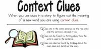 Determining Meaning Using Context Clues Flashcards - Quizizz